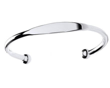 Load image into Gallery viewer, Gents Silver Identity Bangle - Pobjoy Diamonds