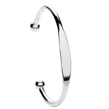 Load image into Gallery viewer, Gents Silver Identity Bangle - Pobjoy Diamonds