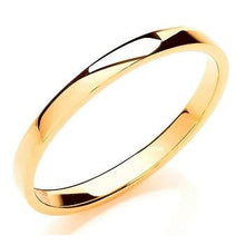 Load image into Gallery viewer, 18K Gold Soft Court 2mm Wedding Band - Pobjoy Diamonds