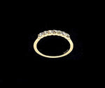 9K Gold 0.25 CTW Diamond Half Eternity Ring - Pobjoy Diamonds