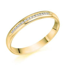 Load image into Gallery viewer, Diamond Half Eternity Ring 0.07 Carat - Pobjoy Diamonds