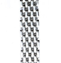 Load image into Gallery viewer, Sterling Silver Mens Heavy Link Bracelet - Pobjoy Diamonds