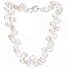 Load image into Gallery viewer, Keshi White Large Cultured Pearl Ladies Necklace - Pobjoy Diamonds