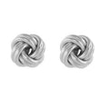 925 sterling silver gents knot style cufflinks from Pobjoy