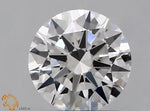 18K Gold 0.50 Carat Round Brilliant Cut Solitaire Lab Grown Diamond Ring F/VS1 - Pobjoy Diamonds