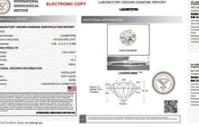 Load image into Gallery viewer, 14K Gold 0.50 Carat Round Brilliant Cut Solitaire Lab Grown Diamond Ring I/VS2+ - Pobjoy Diamonds