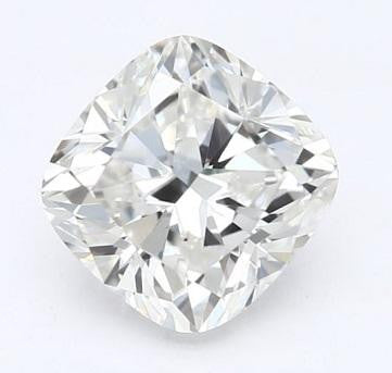 950 Platinum 1.00 Carat Cushion Cut  Lab Grown Diamond Ring F/VS1 - Pobjoy Diamonds