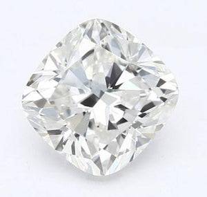 950 Platinum 1.00 Carat Cushion Cut  Lab Grown Diamond Ring F/VS1 - Pobjoy Diamonds