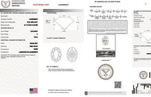 Load image into Gallery viewer, 1.00 Carat Oval Cut Lab Grown Diamond Ring F/VVS1 - Pobjoy Diamonds