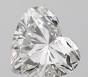 Heart Shape Lab Grown Diamond Ring- E/VS1 - Pobjoy Diamonds