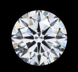 18K White Gold 0.40 Carat Round Brilliant Cut Lab Grown Solitaire Diamond Ring E/VS1 - Pobjoy Diamonds