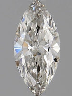 18K Gold Marquise Cut 0.50 Carat Lab Grown Diamond Ring - F/VS2 - Pobjoy Diamonds