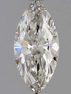 18K Gold Marquise Cut 2.00 Carat Lab Grown Diamond Ring E/VVS1