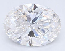 Load image into Gallery viewer, 18K Gold 0.75 Carat Oval Cut Lab Grown Diamond Ring F/VS1 - Pobjoy Diamonds