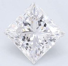 Load image into Gallery viewer, 14K Gold 0.50 Carat Princess Cut Solitaire Lab Grown Diamond Ring G/Si1 - Pobjoy Diamonds
