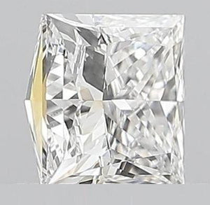 18K Gold 0.75 Carat Princess Cut Solitaire Lab Grown Diamond Ring G/VS2 - Pobjoy Diamonds