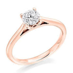 Round Brilliant Cut Lab Grown Diamond Ring E/VS1 1.40 Carats  - Pobjoy Diamonds