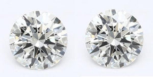 18K White Gold 1.00 Carat Lab Grown Diamond Stud Earrings - F/VS2 - Pobjoy Diamonds
