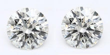 Load image into Gallery viewer, 18K White Gold 0.50 Carat Lab Grown Diamond Earring Studs - E/VS1
