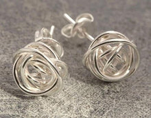 Load image into Gallery viewer, Handmade Silver Nest Necklace - Pobjoy Diamonds