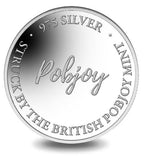 Pobjoy Minted 975 Silver Coin Style Cufflinks - Pobjoy Diamonds