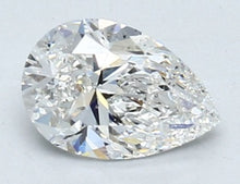Load image into Gallery viewer, 950 Platinum 0.50 Carat Pear Cut Diamond Ring G/Si1 - Pobjoy Diamonds