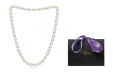 Load image into Gallery viewer, Freshwater Oval White Baroque Pearl Ladies Necklace - Pobjoy Diamonds