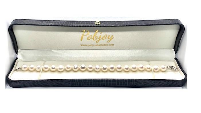Freshwater Pearl Single Strand Bracelet 7mm - Pobjoy Diamonds