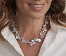 Load image into Gallery viewer, Keshi Silver Grey Large Cultured Pearl Ladies Necklace - Pobjoy Diamonds