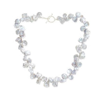 Load image into Gallery viewer, Keshi Silver Grey Large Cultured Pearl Ladies Necklace - Pobjoy Diamonds