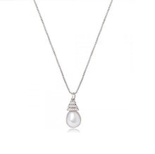 Load image into Gallery viewer, Freshwater Cultured Pear Pearl Drop Pendant Necklace - Pobjoy Diamonds