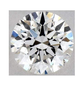 Bespoke 18K White Gold Round Brilliant Cut Diamond Stud Earrings 0.60 To 1.00 CTW- H/Si1 - Pobjoy Diamonds