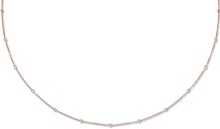 Load image into Gallery viewer, Yard of Diamonds 18K Rose Gold  Necklace - Pobjoy Diamonds