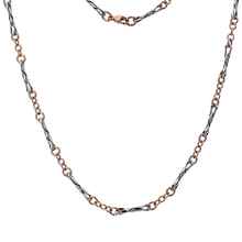 Load image into Gallery viewer, 9K Rose And White Gold Ladies Statement Necklace