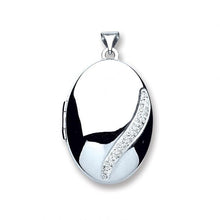 Load image into Gallery viewer, Pobjoy Sterling Silver Locket With Chain
