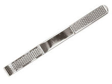 Load image into Gallery viewer, Silver Gents Barley Design Tie Slide - Pobjoy Diamonds