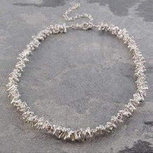 Load image into Gallery viewer, Handmade Silver Ladies Coral Style Necklace - Pobjoy Diamonds