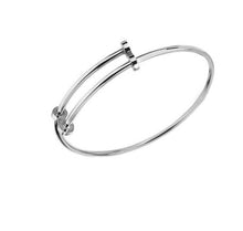 Load image into Gallery viewer, Sterling Silver Ladies Expandable Tubular Bangle - Pobjoy Diamonds