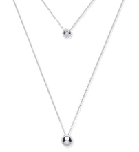 Load image into Gallery viewer, Silver Versatile Oversize Adjustable Necklace - Pobjoy Diamonds