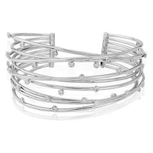 Load image into Gallery viewer, 18K White Gold &amp; Scattered Diamond Ladies Bracelet 0.80 CTW - Pobjoy Diamonds