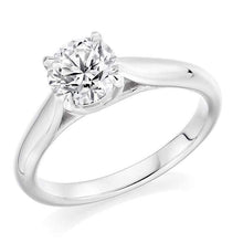 Load image into Gallery viewer, White Gold 2.08 Carat Classic Solitaire Diamond Ring G/VVS2 - Avignon - Pobjoy Diamonds