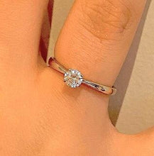 Load image into Gallery viewer, Custom Round Brilliant Cut Solitaire Laboratory Grown Diamond Ring 0.40 - 1.50 Carat - Pobjoy Diamonds