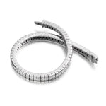 18K White Gold 6.5 CTW Princess Cut Diamond Tennis Bracelet - Pobjoy Diamonds