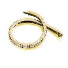 Load image into Gallery viewer, 18K Yellow Gold 6.5 CTW Princess Cut Diamond Tennis Bracelet - Pobjoy Diamonds