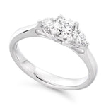 18K Gold 1.10 Carat Lab Grown Diamond Ring