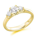9K Gold 1.10 Carat Lab Grown Diamond Ring - H/Si - Pobjoy Diamonds