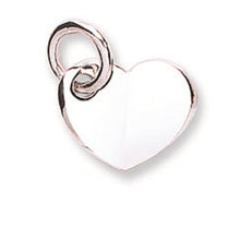 Load image into Gallery viewer, White  Gold Love Heart Pendant &amp; Chain - Pobjoy Diamonds