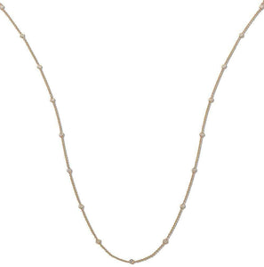 Yard of Diamonds 18K Yellow Gold  Necklace - Pobjoy Diamonds