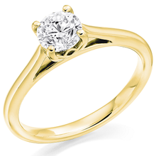 Load image into Gallery viewer, Arundel Four Prong Round Brilliant Cut - Pobjoy Diamonds