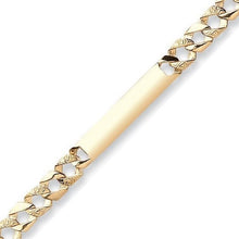 Load image into Gallery viewer, 9K Yellow Gold Child&#39;s Casted Identity Bracelet - Pobjoy Diamonds